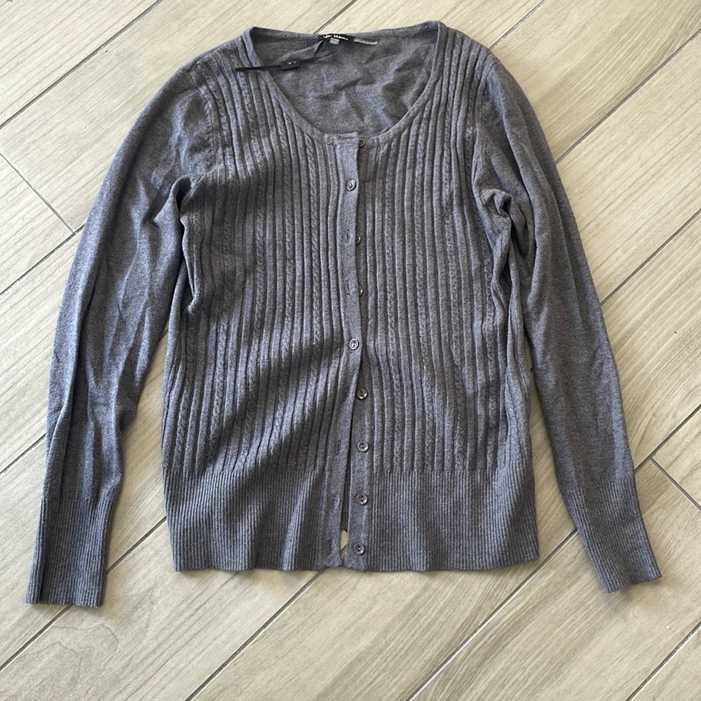 Vila Milano grey cardigan NWOT